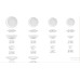 Servewell Dinner Plate White 10.5cm